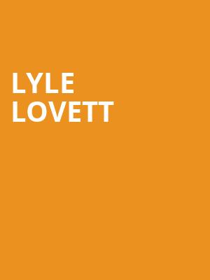 Lyle Lovett, Kiva Auditorium, Albuquerque