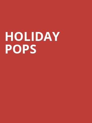 Holiday Pops Poster