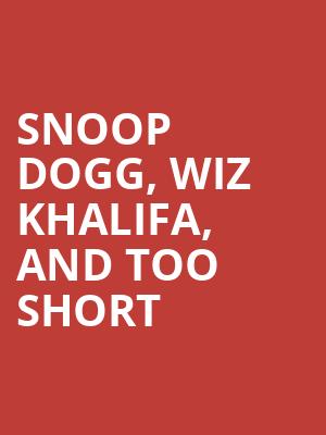 Snoop Dogg Wiz Khalifa and Too Short, Isleta Amphitheater, Albuquerque