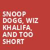Snoop Dogg Wiz Khalifa and Too Short, Isleta Amphitheater, Albuquerque